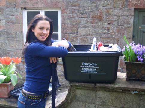 Melanie C with her Black Box