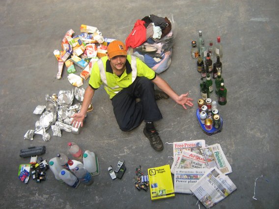 Materials recycled by MCR